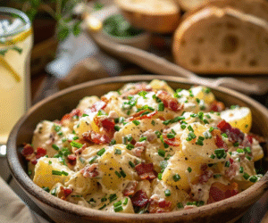 The Ultimate Loaded Potato Salad Recipe: Creamy, Cheesy, and Irresistible!
