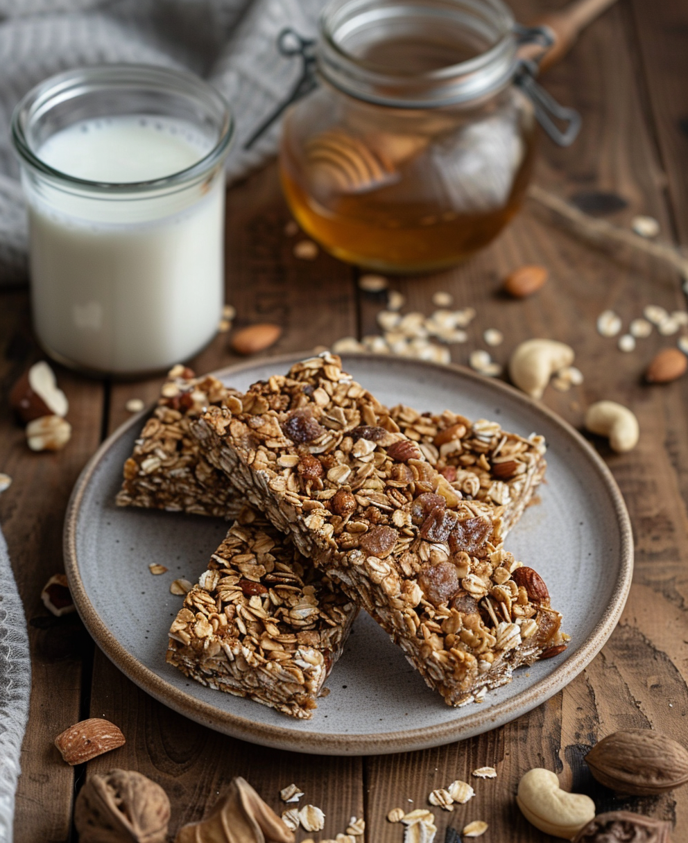 no bake granola bars
