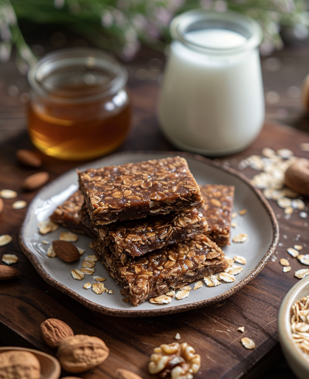 no bake granola bars