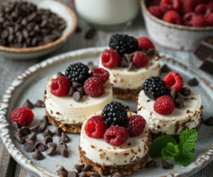 No Bake Mini Cheesecakes: Quick, Easy, and Irresistible Treats