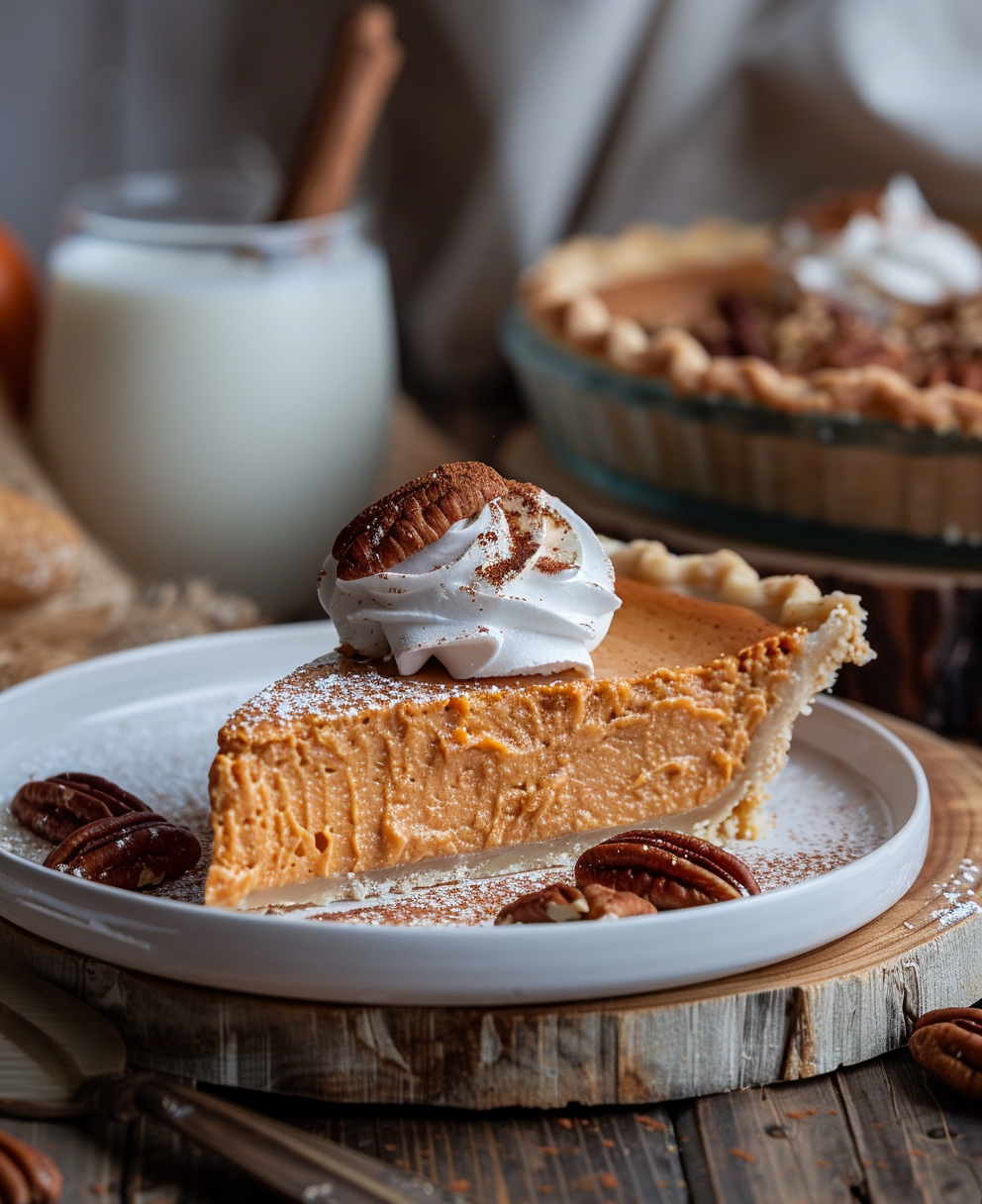 no bake pumpkin pie