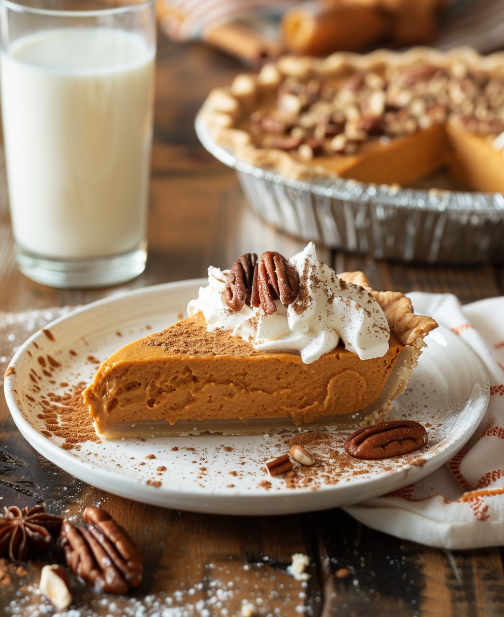 no bake pumpkin pie