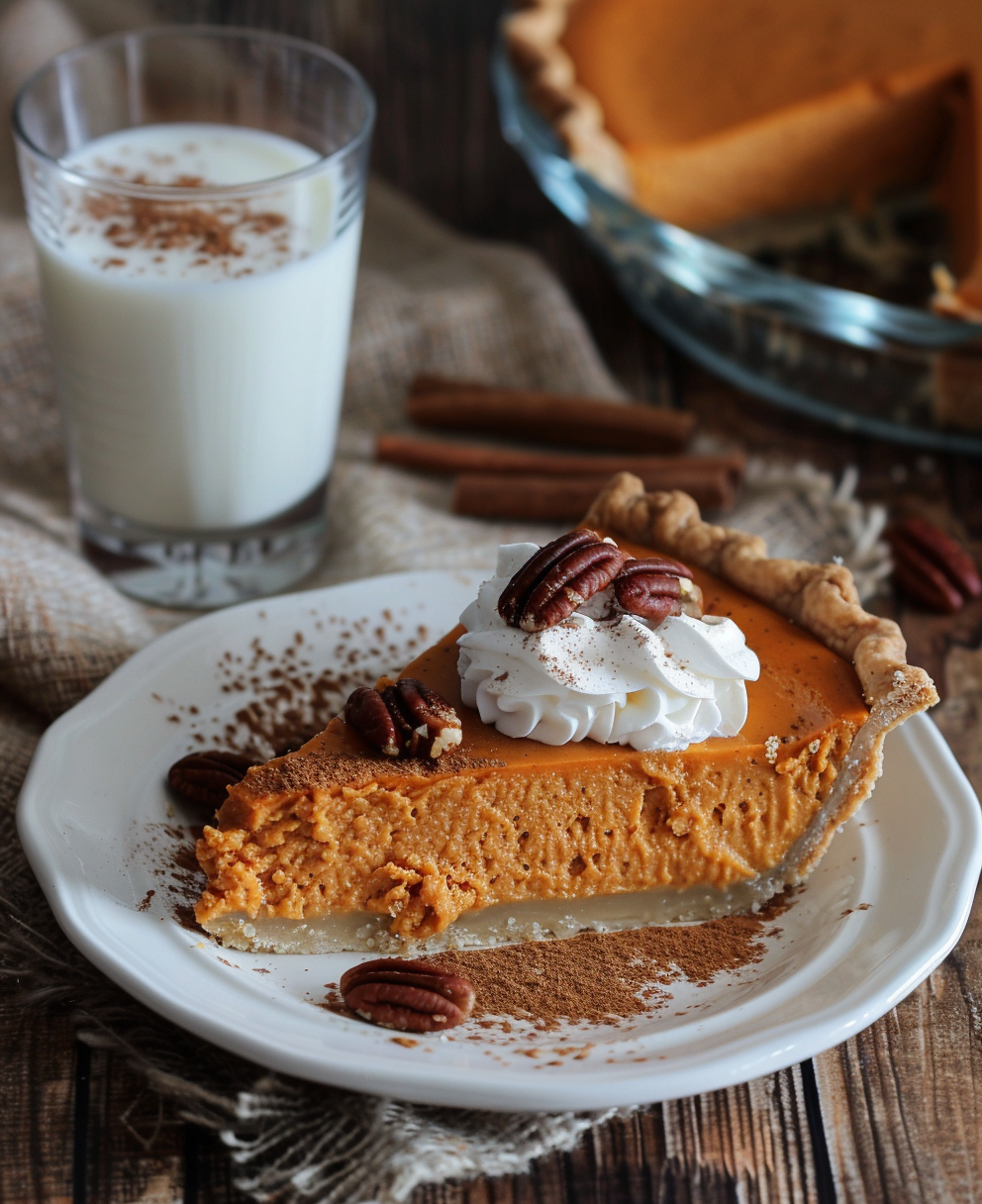 no bake pumpkin pie