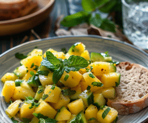 Refreshing Pineapple Cucumber Salad Recipe: A Tropical Twist for Your Meals