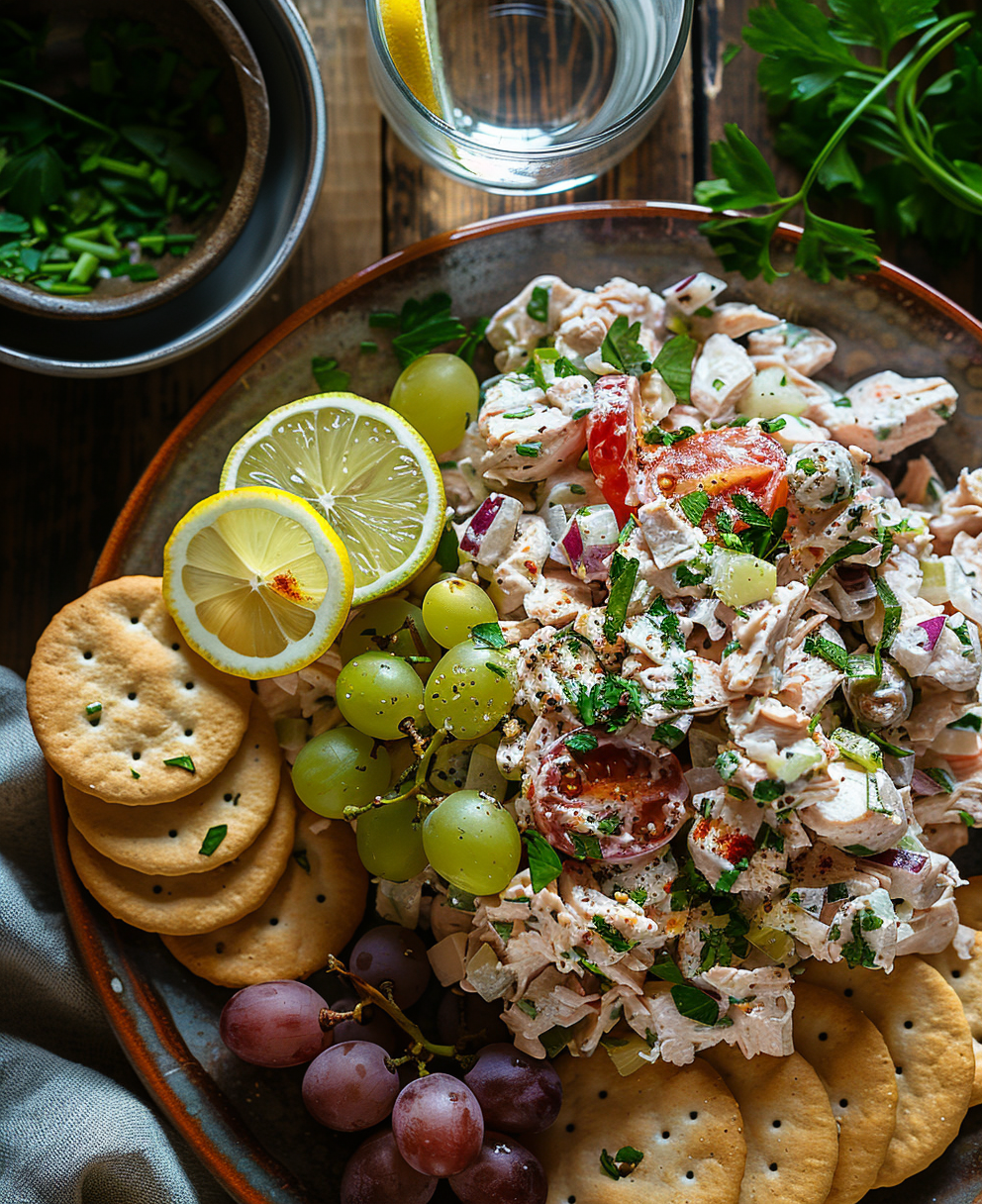 recipe for chicken salad with grapes