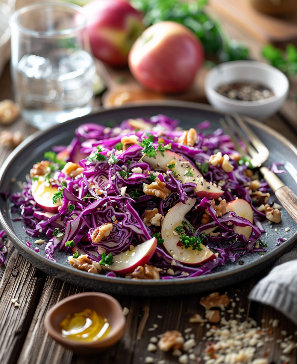 red cabbage salad recipe