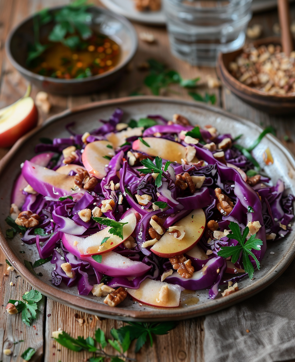 red cabbage salad recipe
