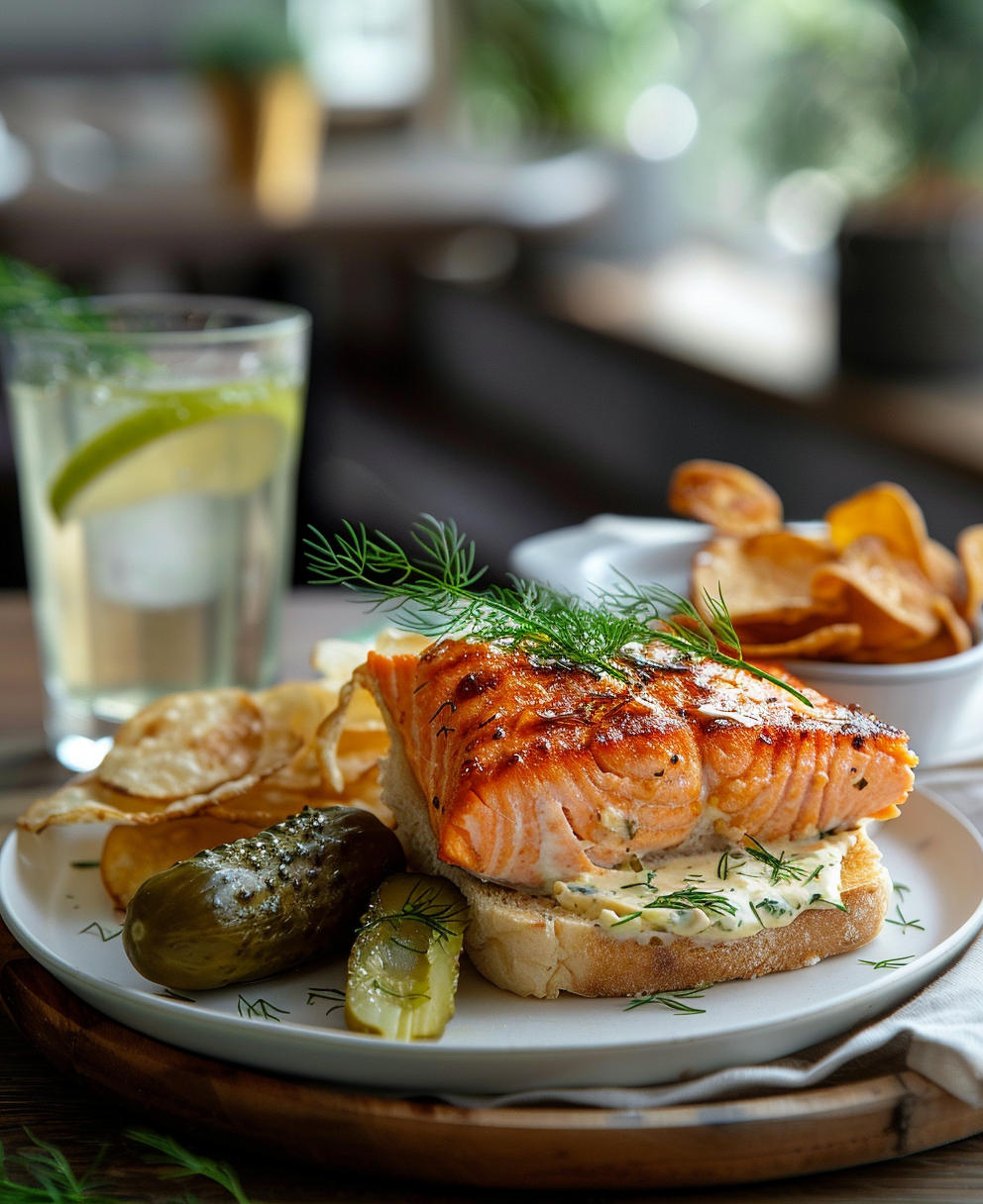 salmon sandwich recipe