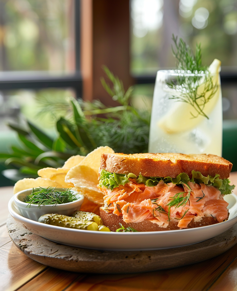 salmon sandwich recipe