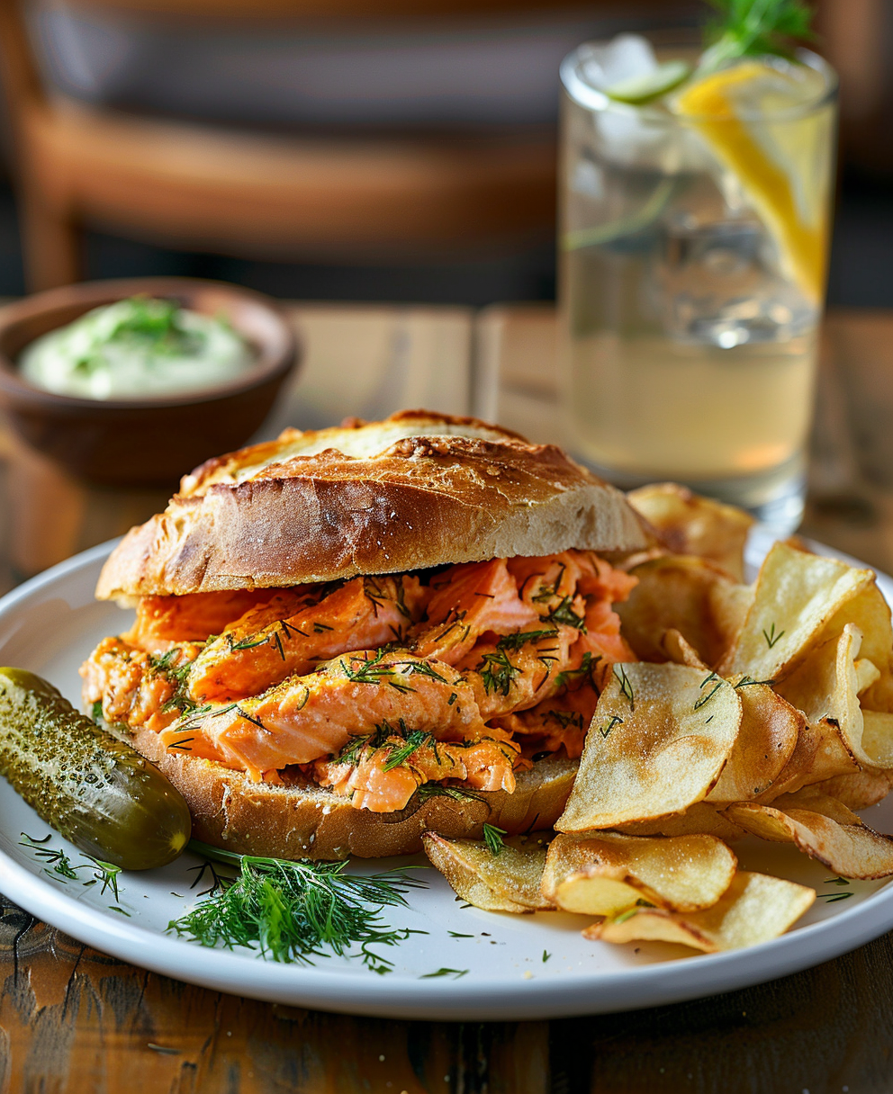 salmon sandwich recipe