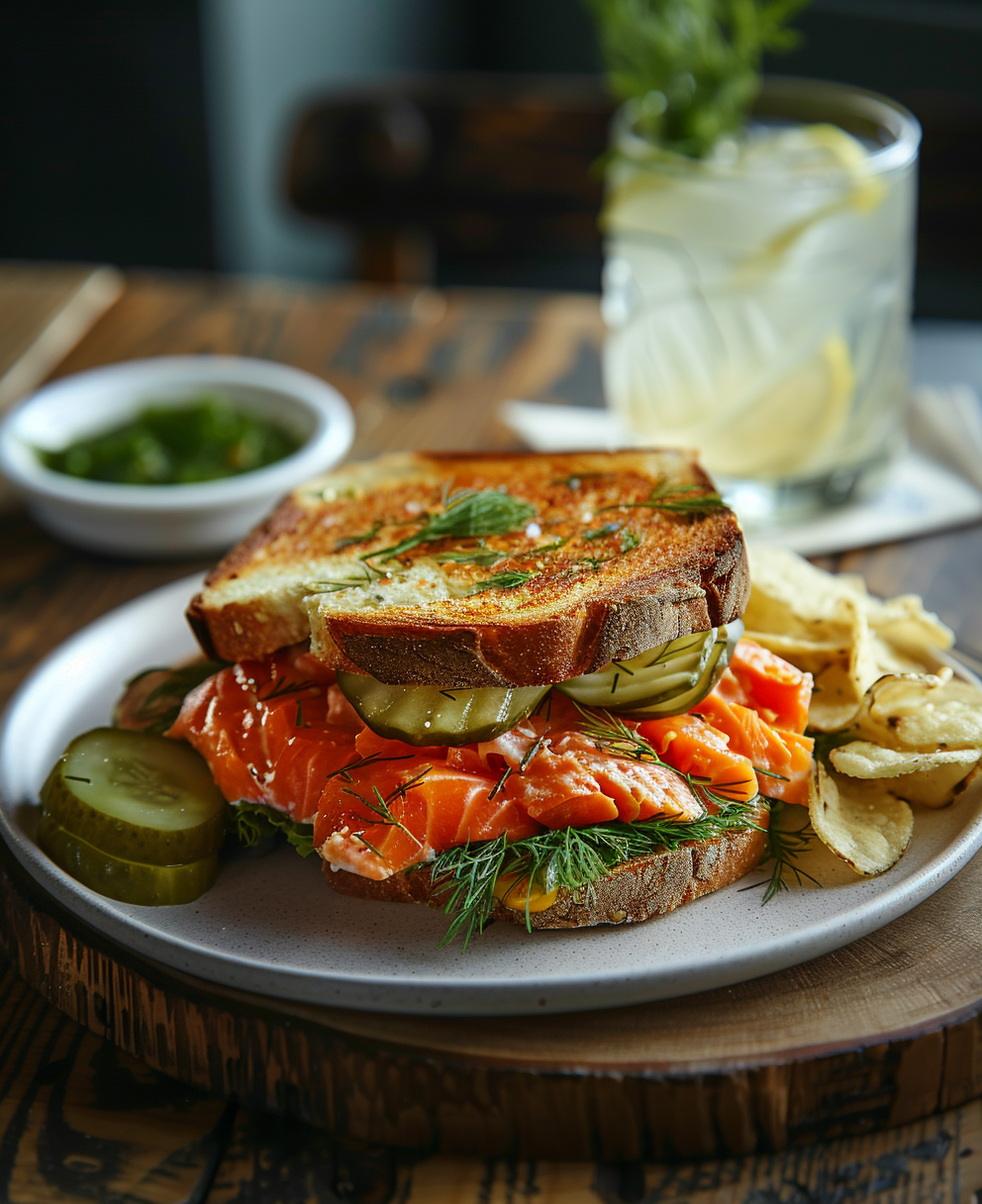 salmon sandwich recipe