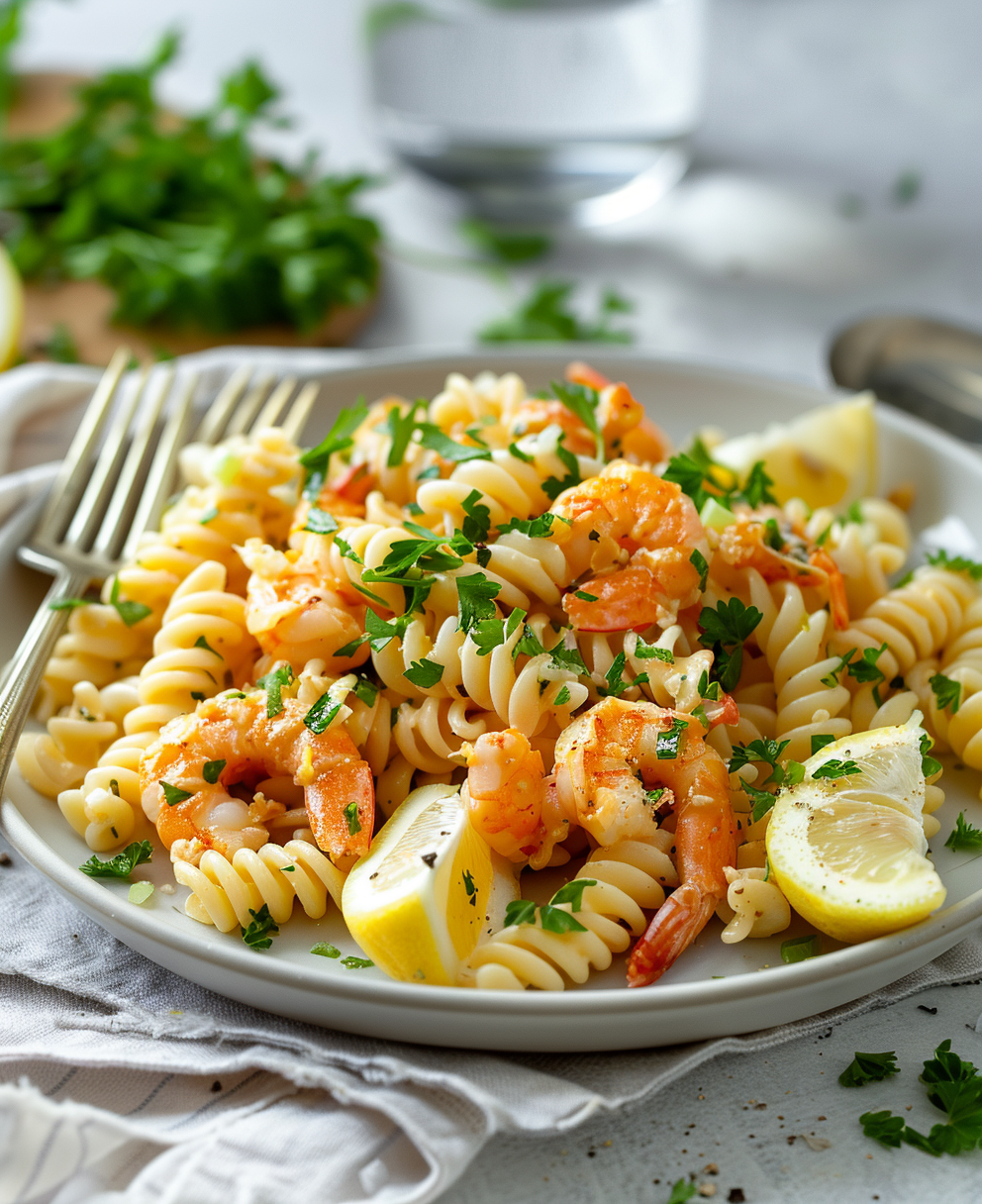 seafood pasta salad recipe