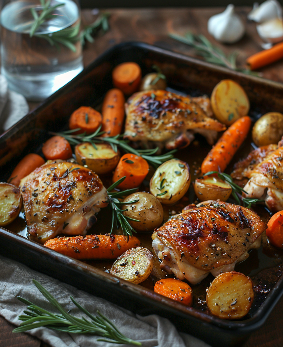 sheet pan chicken thigh recipes
