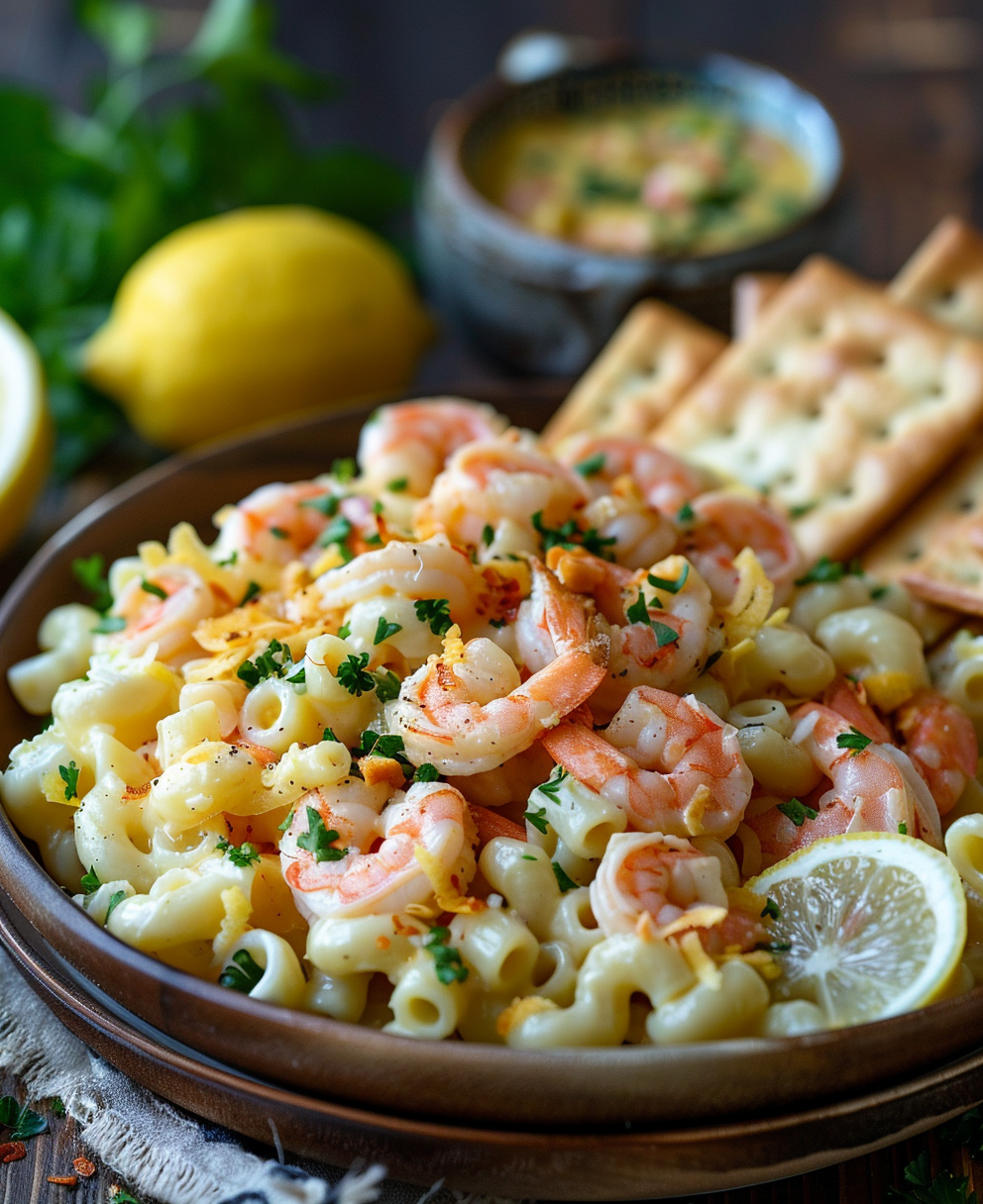 shrimp macaroni salad recipe