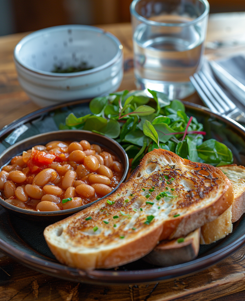 smoked baked beans in a can no meat
