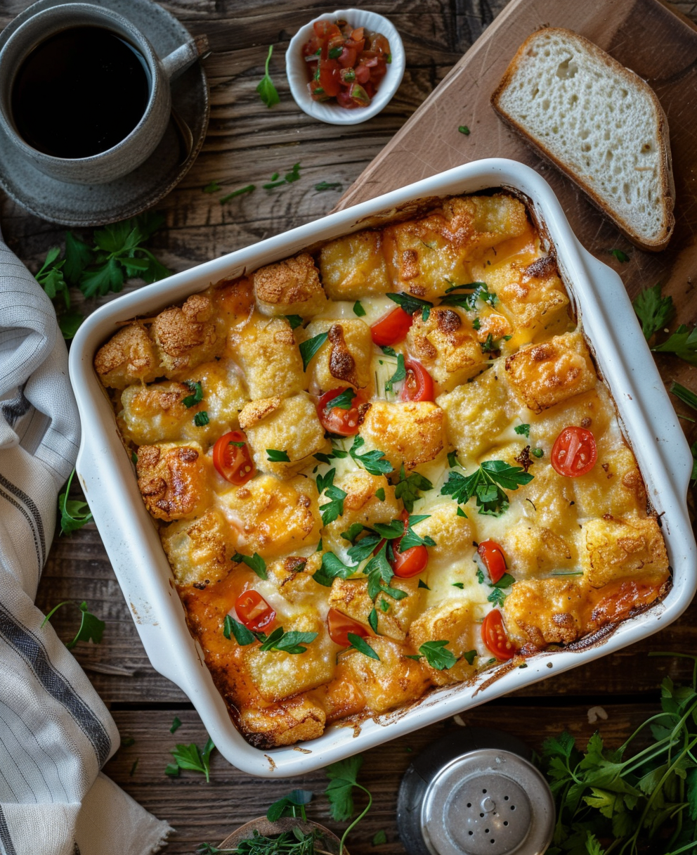 tater tot breakfast casserole recipe