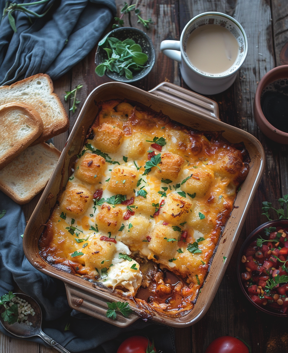 tater tot breakfast casserole recipe