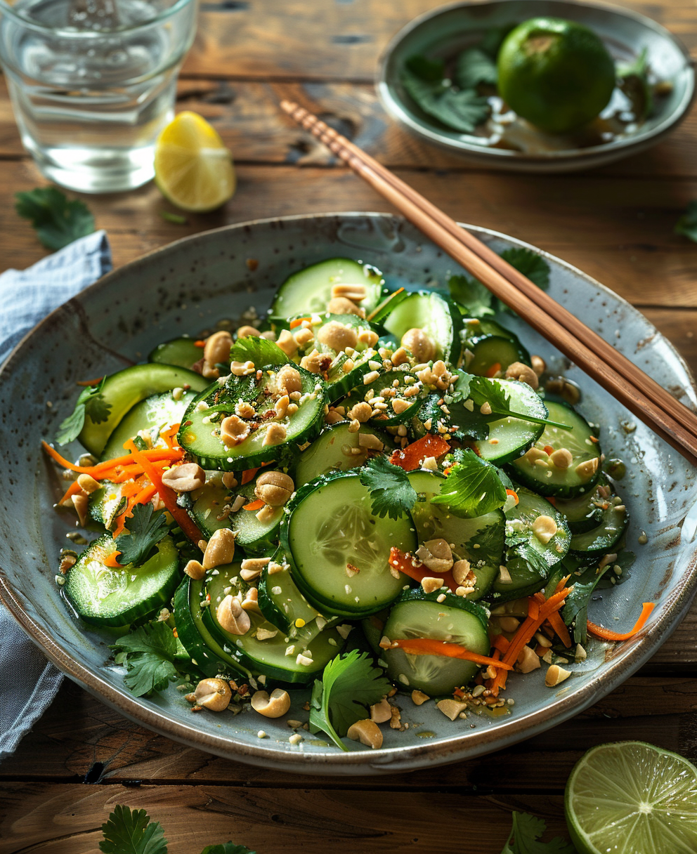 thai restaurant cucumber salad recipe