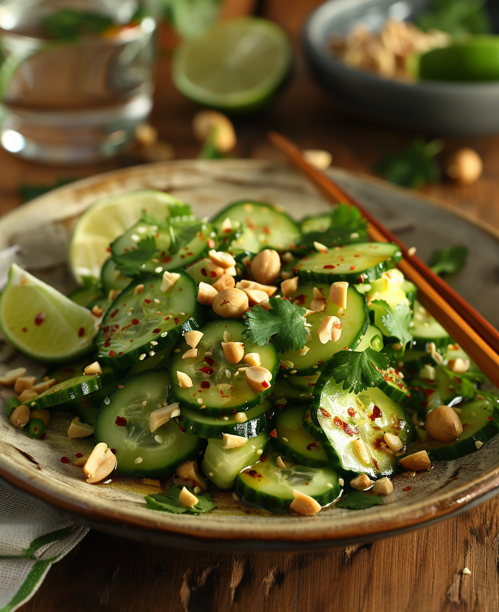 thai restaurant cucumber salad recipe