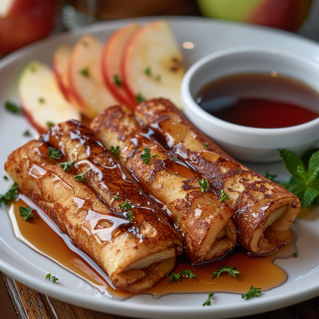 Apple Cinnamon French Toast Roll-Ups: Irresistibly Delicious Breakfast Idea 4 Apple Cinnamon French Toast Roll-Ups