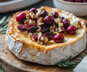 Baked Camembert Delight: Effortlessly Savory & Irresistible