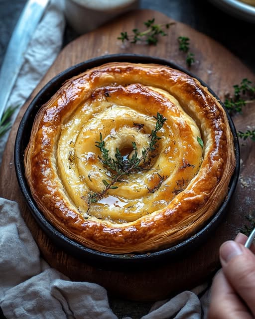 Baked Camembert Spiral