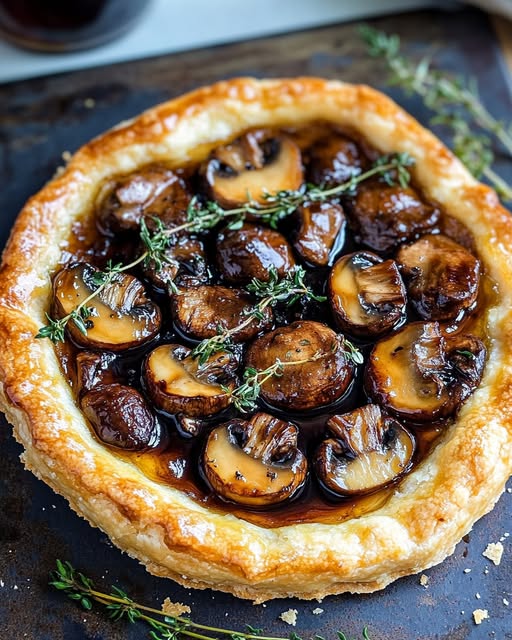 Balsamic Mushroom Tartlets: Effortless & Savory Appetizers 1 Balsamic Mushroom Tartlets