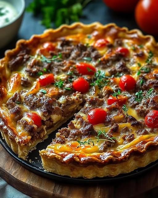 Beef Vegetable Pie