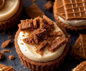 Biscoff Mini Cheesecakes Delight: Irresistibly Easy Recipe