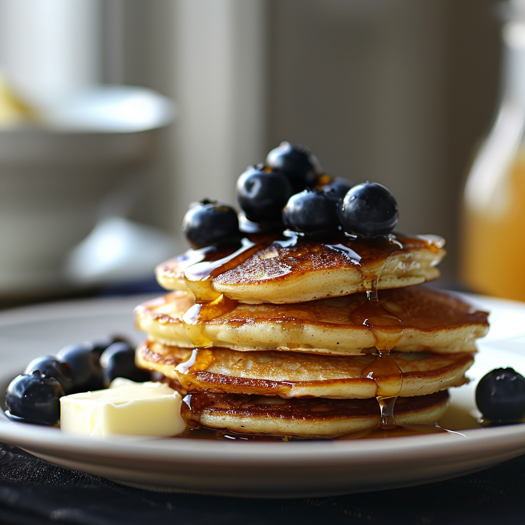 Blueberry Lemon Ricotta Pancakes: Irresistibly Fluffy & Delicious 1 Blueberry Lemon Ricotta Pancakes