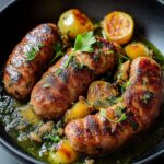 Braised Cabbage Sausages
