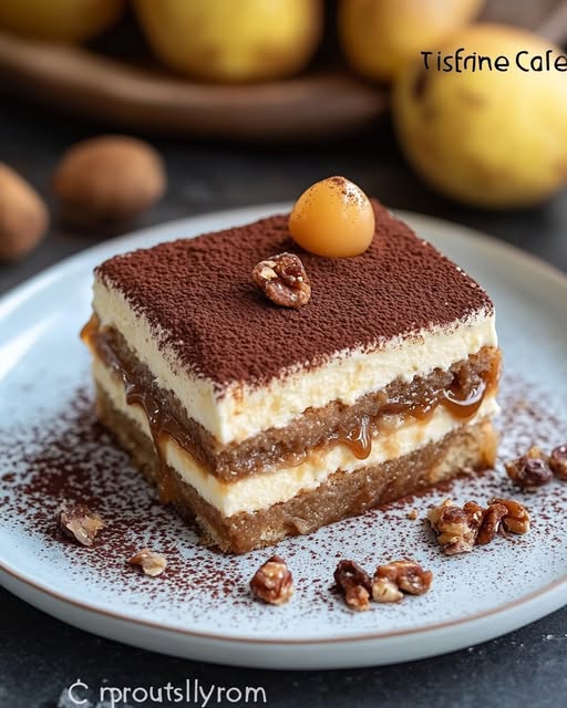 Caramel Apple Tiramisu