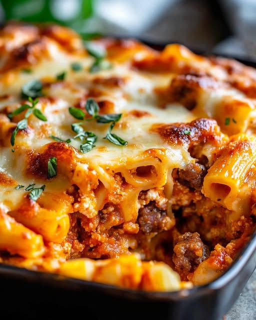 Cheesy Baked Ziti