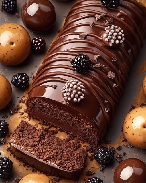 Chocolate Roll Cake: The Ultimate Easy Recipe for a Decadent Dessert 1 Chocolate Roll Cake