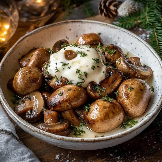 Christmas Mushroom Delight