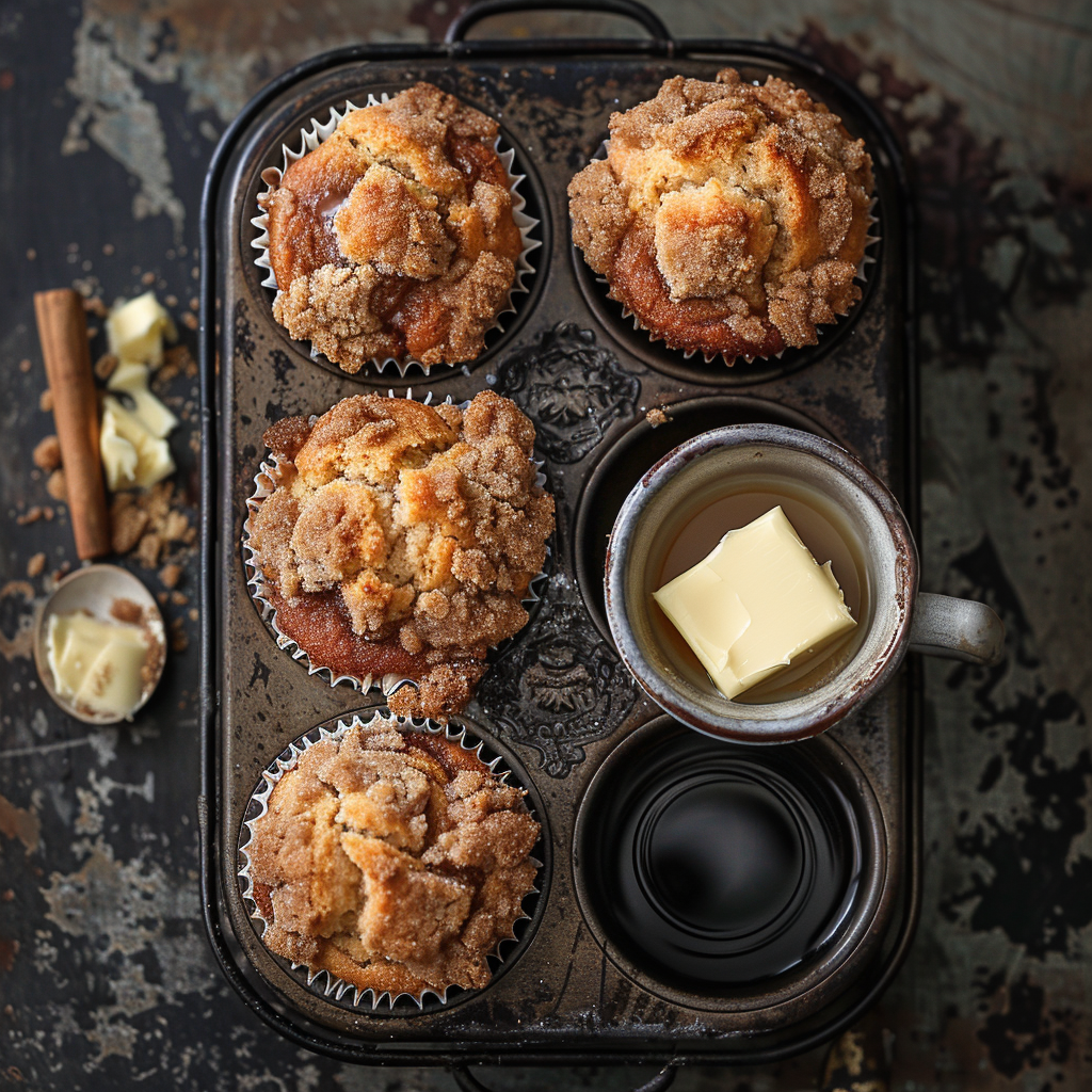 Cinnamon Swirl Streusel Muffins: Irresistibly Delicious Treats 4 Cinnamon Swirl Streusel Muffins