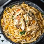 Creamy Chicken Tetrazzini