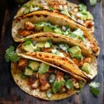 Crispy Poblano Chicken Tacos