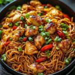 Easy Chicken Chow Mein