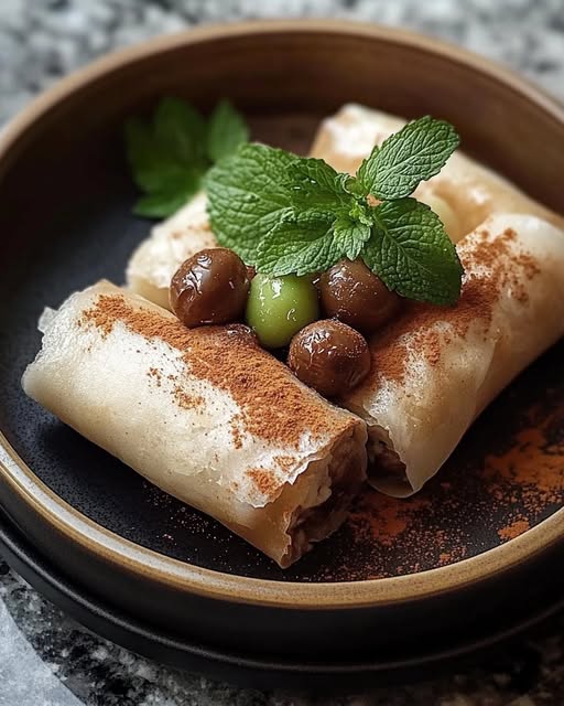 Grandma's Beef Spring Rolls