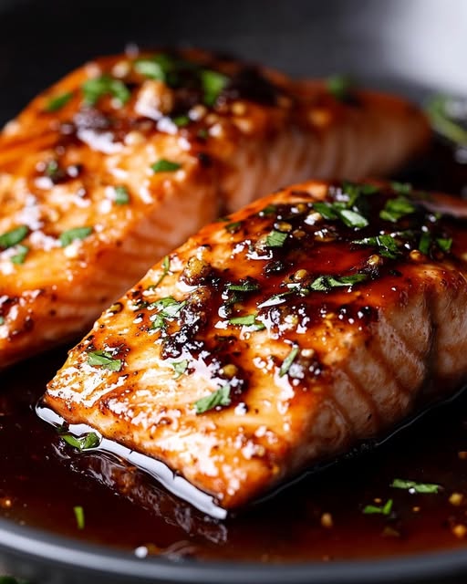 Honey Garlic Salmon
