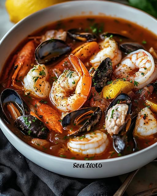 Italian Seafood Soup