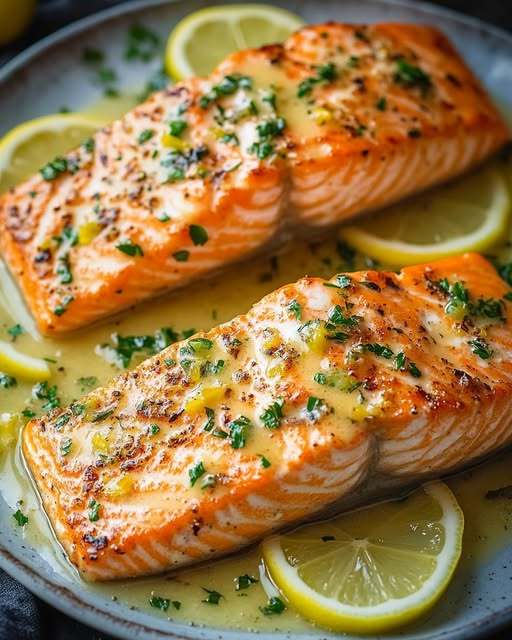 Lemon Garlic Salmon