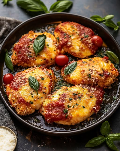 Light Parmesan Chicken