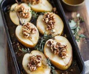 Maple Roasted Pears: Effortlessly Delicious & Irresistible Treat