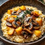 Mushroom Butternut Risotto