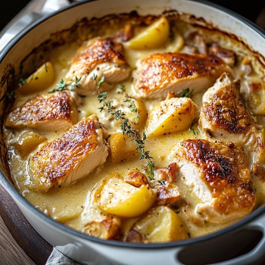 Normandy Chicken Casserole