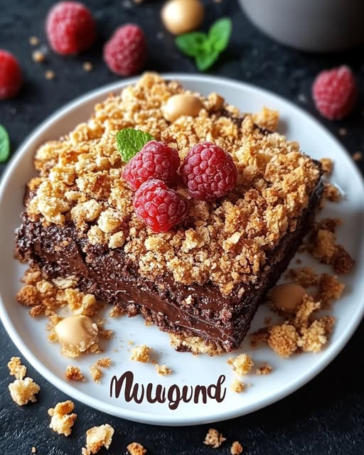 Nutella Crumble Cake