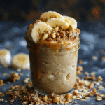 Peanut Butter Banana Overnight Oats