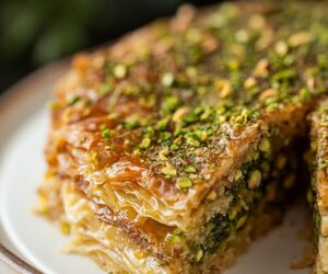 Pistachio Baklava Cake: The Ultimate Decadent Dessert